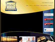 Tablet Screenshot of legacylawhs.com